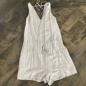 Medium polka dot romper